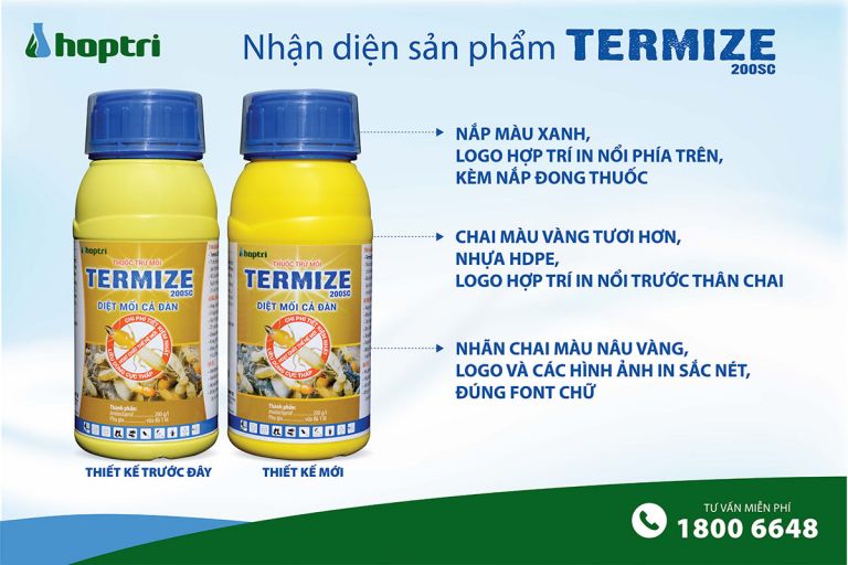 NHẬN DIỆN CỦA SẢN PHẨM TERMIZE